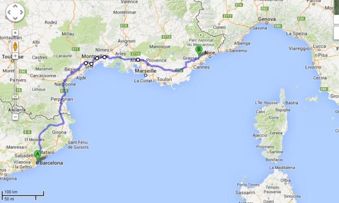 Barcelona-Cannes