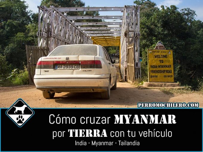 Cruzar Myanmar en Moto