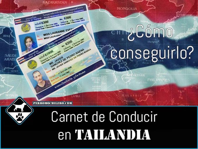 carnet conducir tailandia